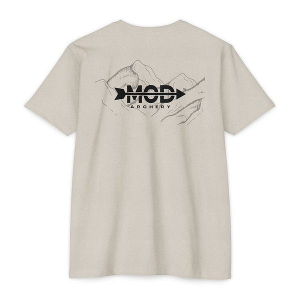 "Mod Archery" Unisex CVC Jersey T-shirt