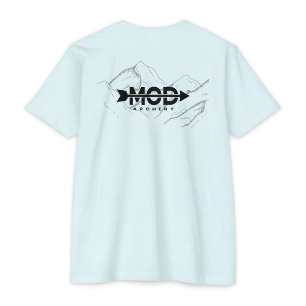 "Mod Archery" Unisex CVC Jersey T-shirt