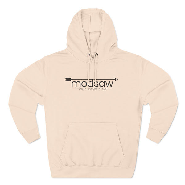 modsaw Three-Panel Fleece Hoodie
