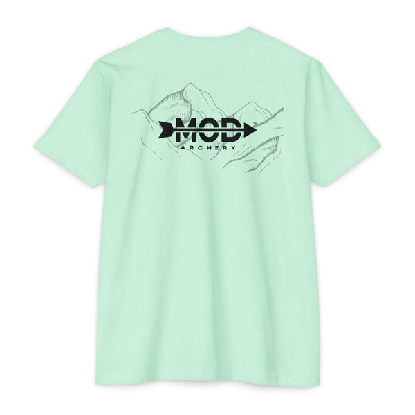 "Mod Archery" Unisex CVC Jersey T-shirt