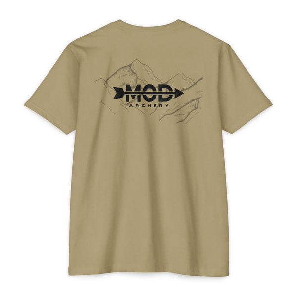 "Mod Archery" Unisex CVC Jersey T-shirt