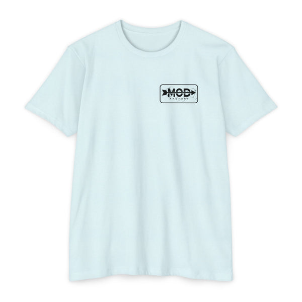 "Mod Archery" Unisex CVC Jersey T-shirt