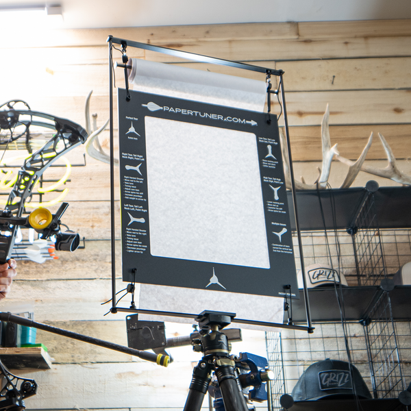 Tripod Holder - Archery Hang & Shoot Paper Tuner