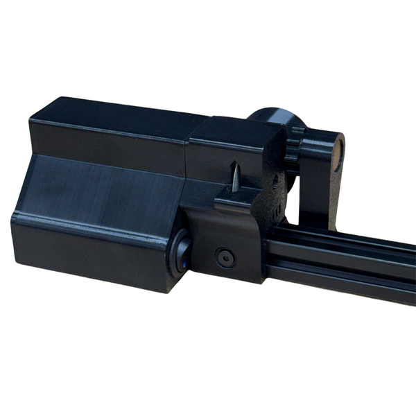 a closeup of the modsaw motor housing