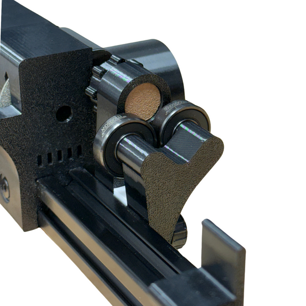 squaring post and ceramic bearings for the modsaw