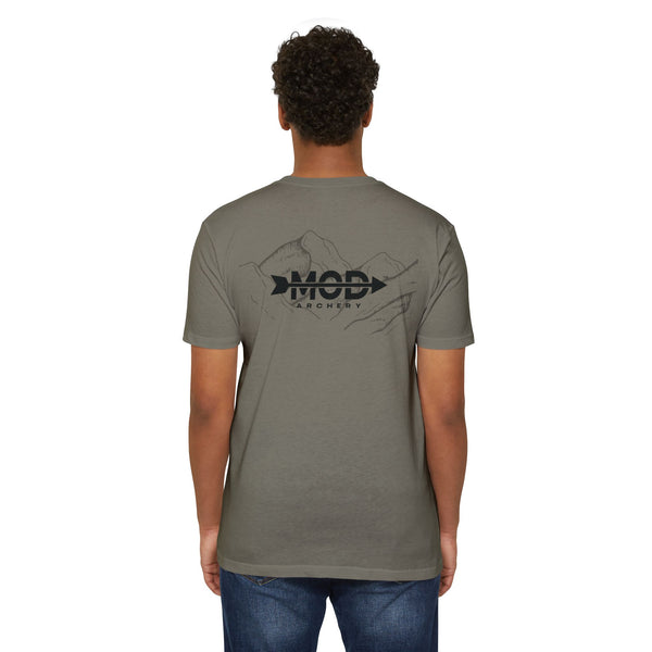 "Mod Archery" Unisex CVC Jersey T-shirt
