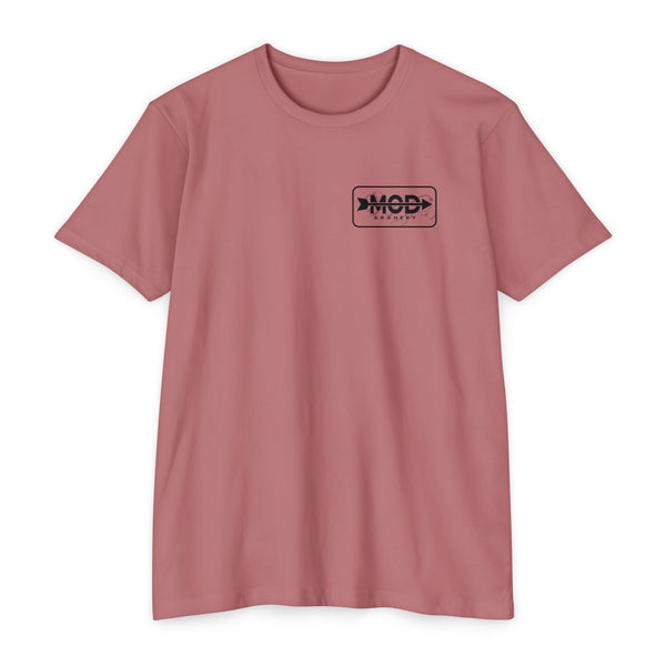 "Mod Archery" Unisex CVC Jersey T-shirt
