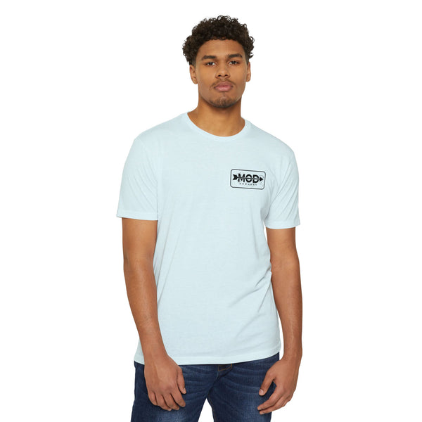"Mod Archery" Unisex CVC Jersey T-shirt
