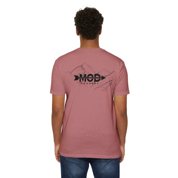 "Mod Archery" Unisex CVC Jersey T-shirt