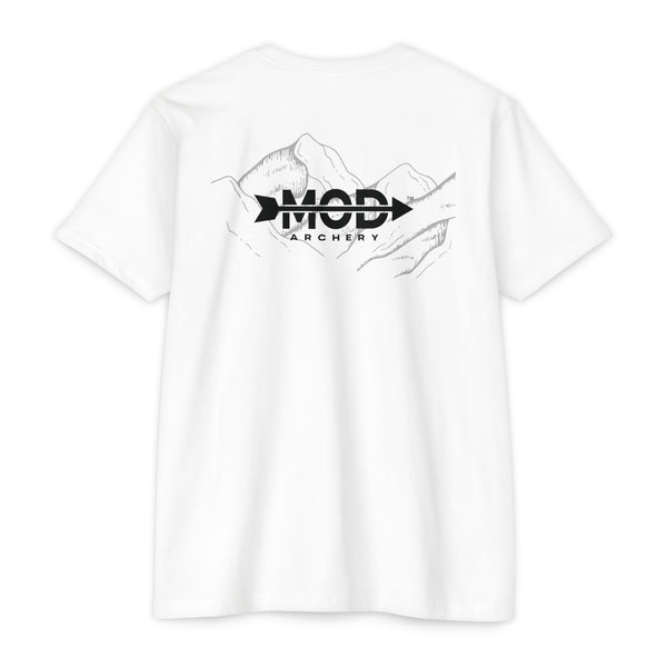 "Mod Archery" Unisex CVC Jersey T-shirt