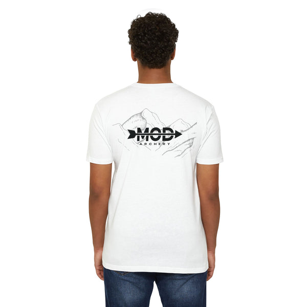 "Mod Archery" Unisex CVC Jersey T-shirt