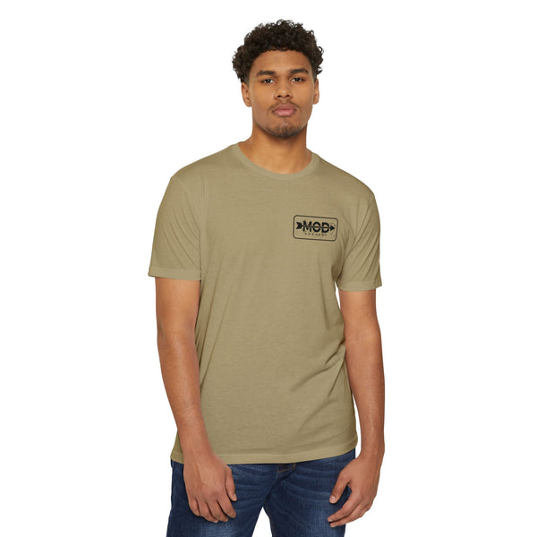 "Mod Archery" Unisex CVC Jersey T-shirt