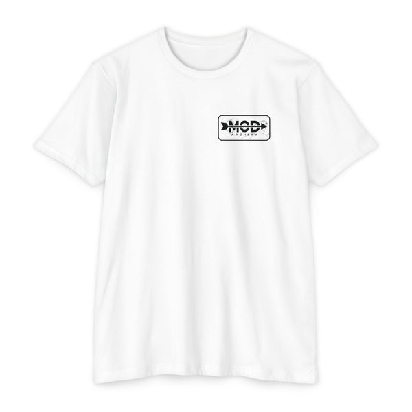 "Mod Archery" Unisex CVC Jersey T-shirt