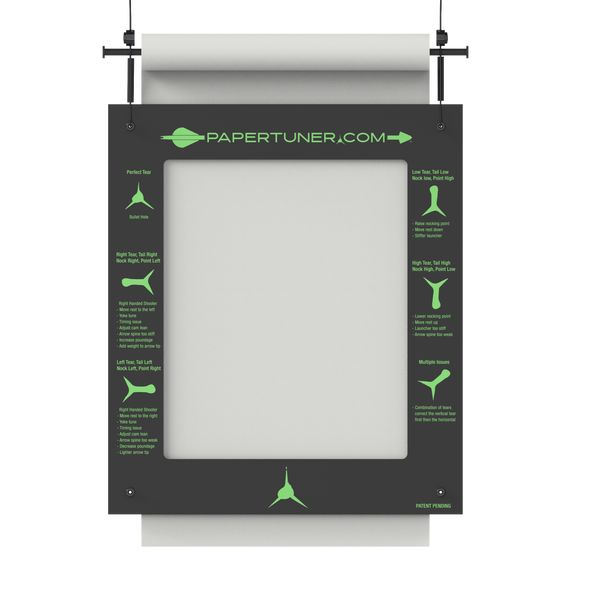 Green Archery Paper Tuner