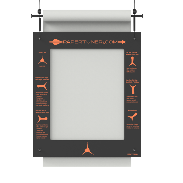 Orange Archery Paper Tuner