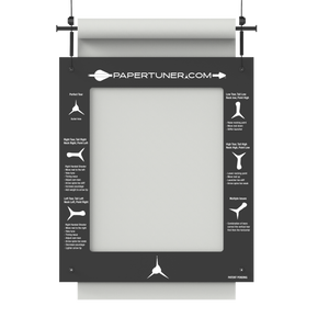 White Archery Paper Tuner