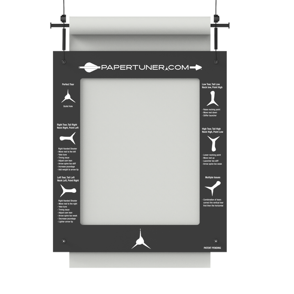 White Archery Paper Tuner