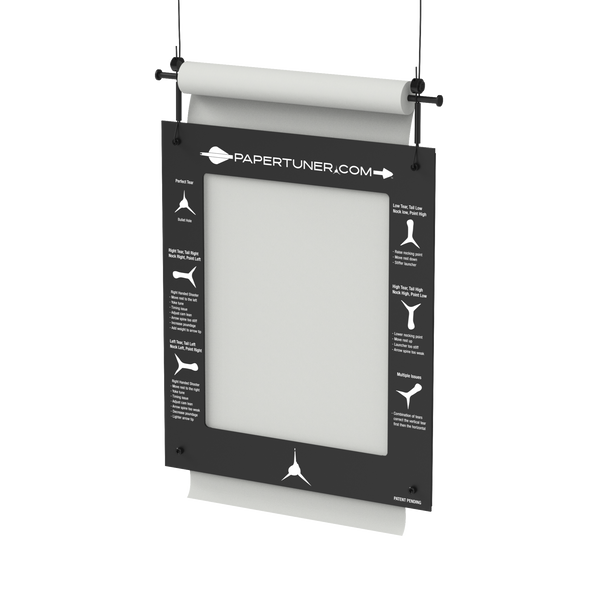 White Archery Paper Tuner
