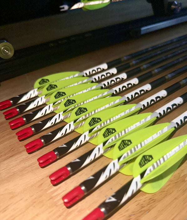 arrows with mod archery arrow wraps